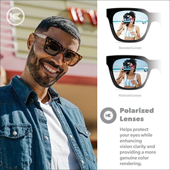 Polarized Sunglasses with Polycarbonate Frame and UV400 Protection main image 2